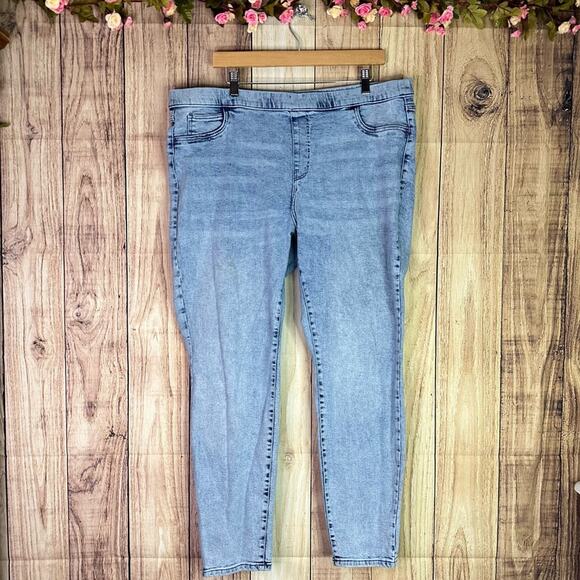H&M Acid Wash Jeggings - Picture 1 of 4